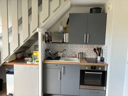 Duplex avec balcon, accès direct plage, parking privatif - Photo 1