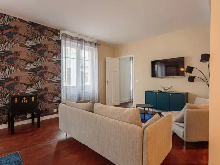 Bel appartement moderne à 2 pas de la plage et rue piétonne, centre-ville, calme, WIFI inclus - Photo 1