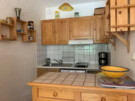 Studio lumineux pour 5 pers, balcon sud, centre station - Photo 12