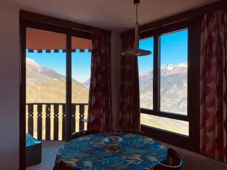 Appartement 4 pers, 2 pièces avec balcons, vue montagne, parking, Praloup - Photo 4