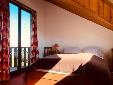 Appartement 4 pers, 2 pièces avec balcons, vue montagne, parking, Praloup - Photo 6