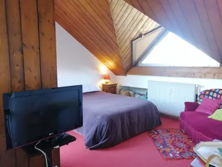 Appartement 4 pers, 2 pièces avec balcons, vue montagne, parking, Praloup - Photo 8