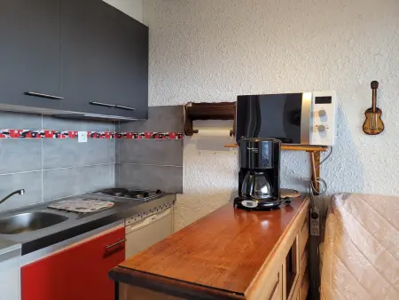 Studio 4 personnes à Pra-Loup avec balcon, Appartement 4 personnes à Pra Loup - Photo 2