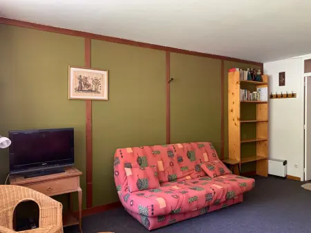 Studio 4 personnes, front de piste avec balcon Sud - Photo 6