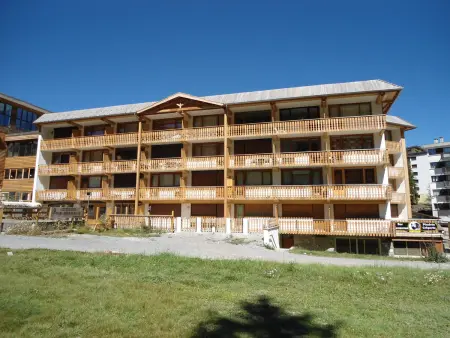 Studio 4 personnes, front de piste avec balcon Sud - Photo 11