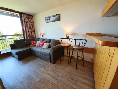 Studio cabine rénové 30m², Les Arcs 2000, capacité 4 personnes, balcon - Photo 1