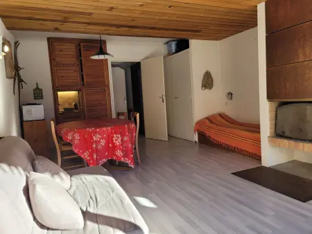 Appartement 2 pièces, terrasse sud, accès pistes, 6 personnes - Photo 7