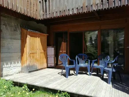 Appartement 2 pièces, terrasse sud, accès pistes, 6 personnes - Photo 11