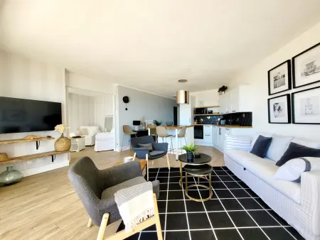 Canet-en-Roussillon - T3 Moderne & Cosy - 6 pers - Clim, Garage - Piscine - Photo 7