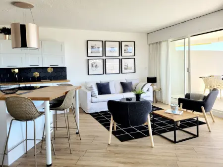 Canet-en-Roussillon - T3 Moderne & Cosy - 6 pers - Clim, Garage - Piscine - Photo 20