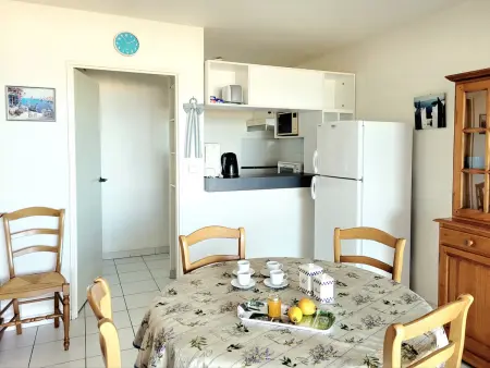Canet - T2 cabine 5 pers, accès plage, piscine, parking - Photo 5
