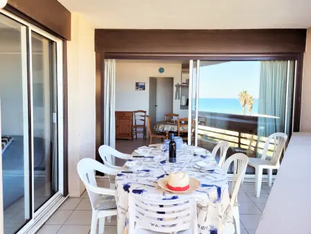 Canet - T2 cabine 5 pers, accès plage, piscine, parking - Photo 8