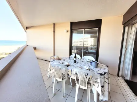 Canet - T2 cabine 5 pers, accès plage, piscine, parking - Photo 9