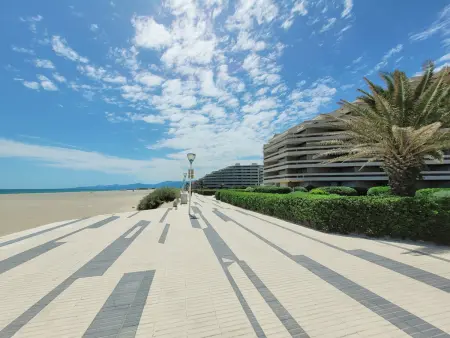 Canet - T2 cabine 5 pers, accès plage, piscine, parking - Photo 14