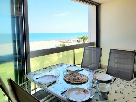 Canet-en-Roussillon - 4 pers - T2 - Clim - Loggia vue mer - Parking - Photo 1