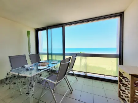 Canet-en-Roussillon - 4 pers - T2 - Clim - Loggia vue mer - Parking - Photo 4