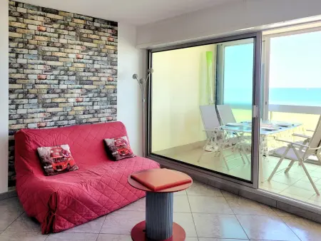 Canet-en-Roussillon - 4 pers - T2 - Clim - Loggia vue mer - Parking - Photo 6