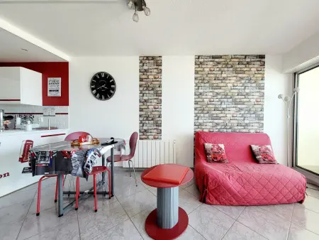 Canet-en-Roussillon - 4 pers - T2 - Clim - Loggia vue mer - Parking - Photo 8