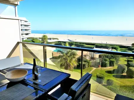 Canet-en-Roussillon - 6 pers - T3 - Plage directe, PKG, Piscine, Wifi - Photo 1