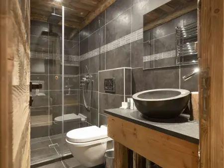 Chalet à Courchevel 1850, 8 personnes, skis aux pieds, sauna, Wifi - Photo 9
