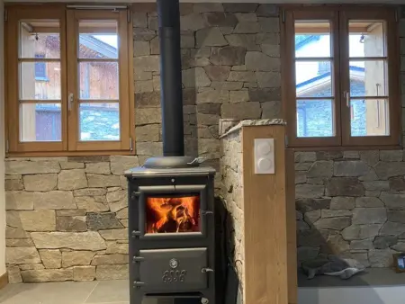 Charmante grange rénovée au calme, capacité 4 pers., balcon sud à Pralognan-la-Vanoise - Photo 12