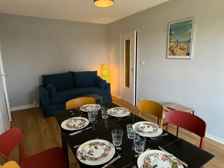 Cabourg: Bel appartement 3 pièces vue mer, 2 balcons, animaux admis - Photo 3