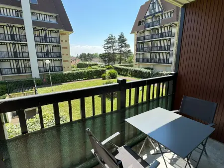 Cabourg: Bel appartement 3 pièces vue mer, 2 balcons, animaux admis - Photo 4