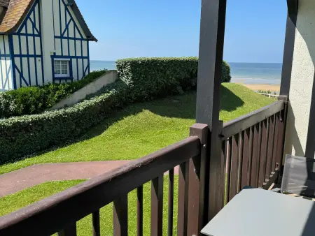 Cabourg: Bel appartement 3 pièces vue mer, 2 balcons, animaux admis - Photo 7