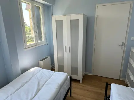 Cabourg: Bel appartement 3 pièces vue mer, 2 balcons, animaux admis - Photo 10