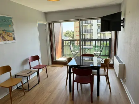 Cabourg: Bel appartement 3 pièces vue mer, 2 balcons, animaux admis - Photo 15