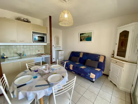 Appartement T2 Cabine - Parking - Piscine - 6 Personnes - Photo 4