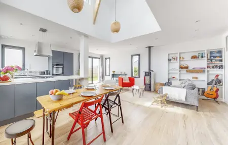 Maison moderne proche plage, Maison 6 personnes à Saint Coulomb - Photo 3