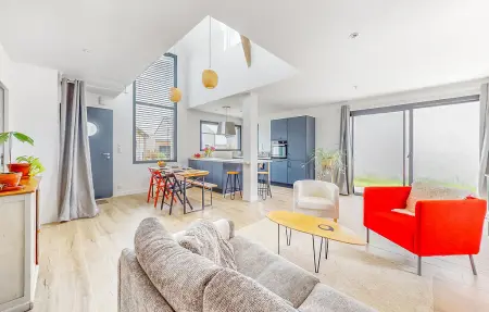 Maison moderne proche plage, Maison 6 personnes à Saint Coulomb - Photo 9