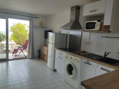 Face Mer, Piscine, Parking Privé - T3 Cosy pour 6 Pers à Gruissan - Photo 4