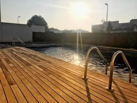 Spacieuse maison jumelée, proche plage, idéale familles, piscine, 3 chambres, terrasse, bien équipée - Photo 1