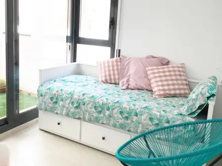 Spacieuse maison jumelée, proche plage, idéale familles, piscine, 3 chambres, terrasse, bien équipée - Photo 12