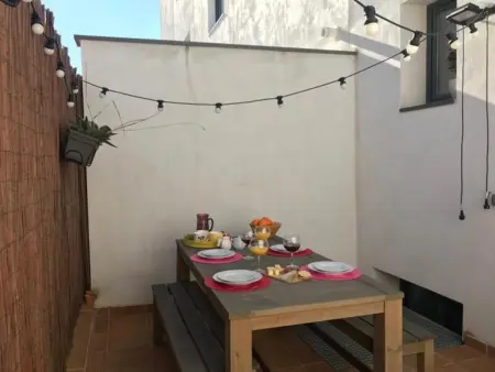 Spacieuse maison jumelée, proche plage, idéale familles, piscine, 3 chambres, terrasse, bien équipée - Photo 19