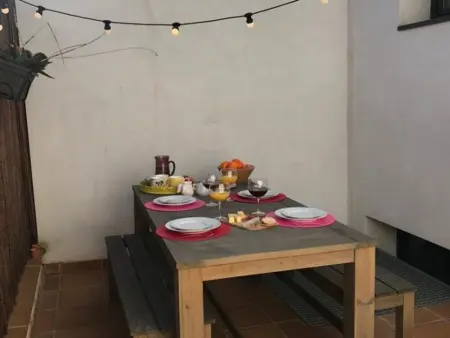 Spacieuse maison jumelée, proche plage, idéale familles, piscine, 3 chambres, terrasse, bien équipée - Photo 21