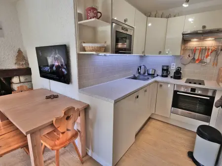 T2 rénové au Grand-Bornand avec balcon, parking et terrasse, 4 pers, proche village - Photo 8