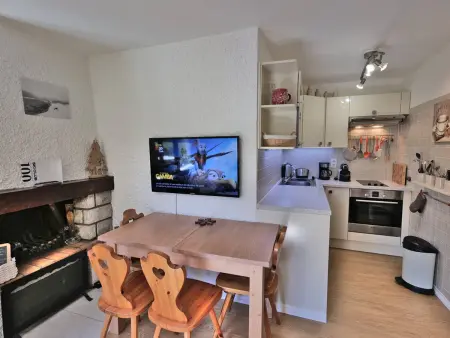T2 rénové au Grand-Bornand avec balcon, parking et terrasse, 4 pers, proche village - Photo 9