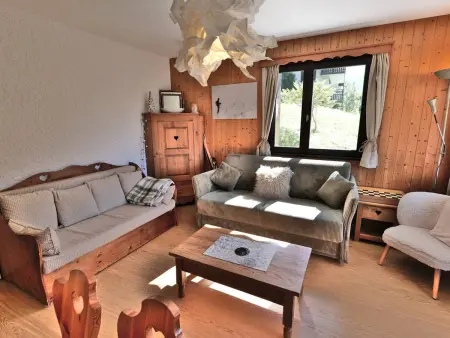 T2 rénové au Grand-Bornand avec balcon, parking et terrasse, 4 pers, proche village - Photo 10