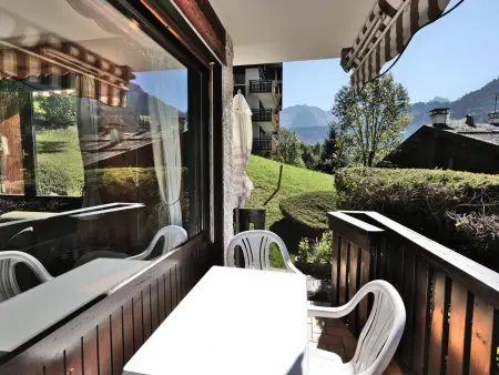 T2 rénové au Grand-Bornand avec balcon, parking et terrasse, 4 pers, proche village - Photo 14