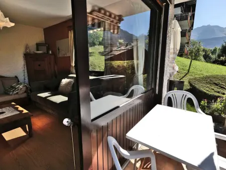 T2 rénové au Grand-Bornand avec balcon, parking et terrasse, 4 pers, proche village - Photo 15