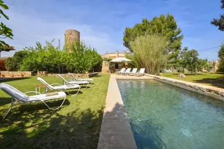 Estela, Finca à Sencelles avec piscine et jardin - Photo 9