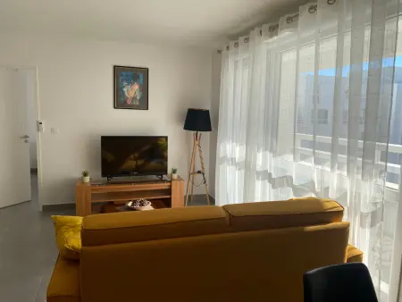 Duplex T4 Climatisé avec Terrasse, Parking et Plage à Proximité - Port Leucate, 8 Pers. - Photo 7