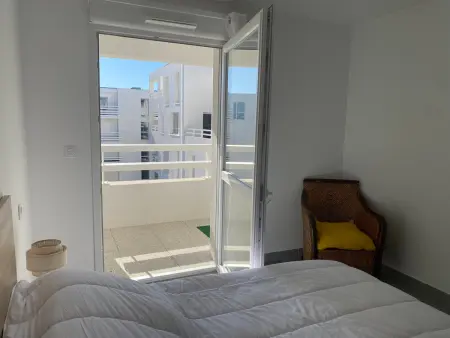 Duplex T4 Climatisé avec Terrasse, Parking et Plage à Proximité - Port Leucate, 8 Pers. - Photo 8