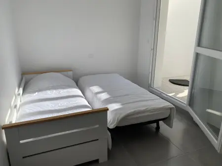 Duplex T4 Climatisé avec Terrasse, Parking et Plage à Proximité - Port Leucate, 8 Pers. - Photo 17