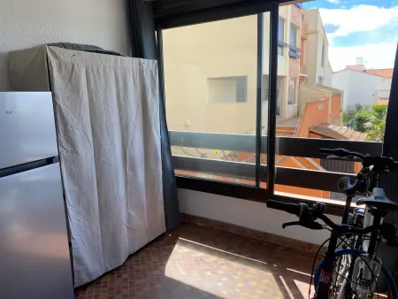 Studio Cabine avec Loggia, Parking, Proche mer, TV, Lave-Linge, 2 Vélos, Port Leucate, 4 Pers. - Photo 7