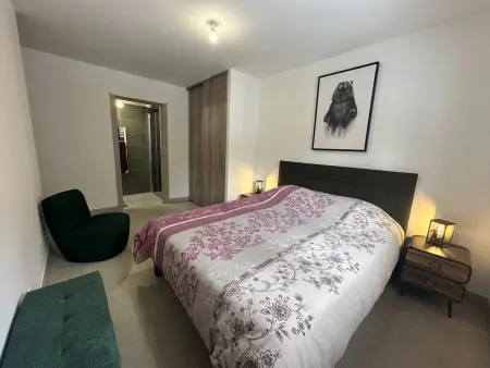 Appartement Chaleureux 95m² - Animaux Bienvenus, Parking, Proche Pistes - Photo 7