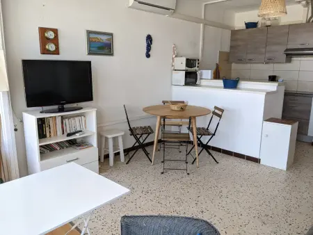 T2 Climatisé 4 pers. avec Parking, Front de mer, Port-la-Nouvelle - Photo 17
